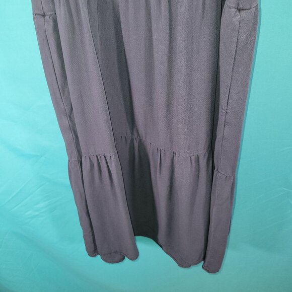 Splendid Collection Navy Blue Sleeveless V-Neck Tiered Dress XS - Picture 3 of 11